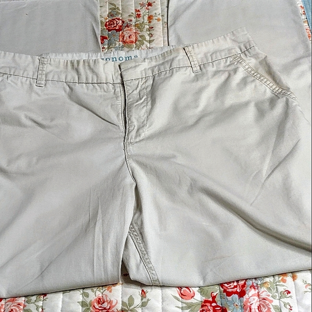 Khaki Sonoma Slacks